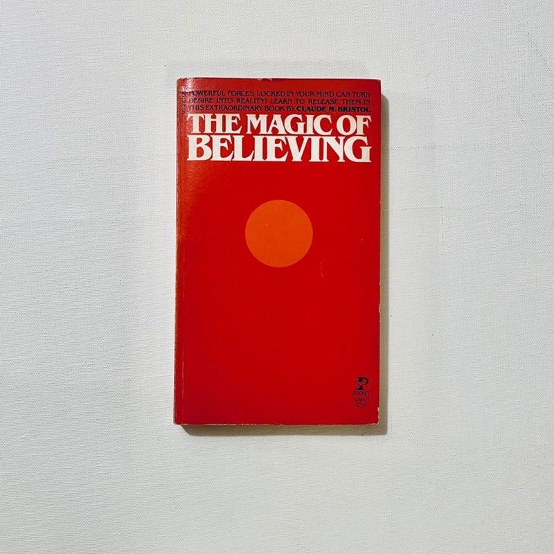 The Magic of Believing 1969 Pocket Books