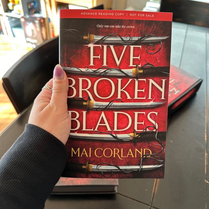 Five Broken Blades (Deluxe Edition) + ARC & ARC Box