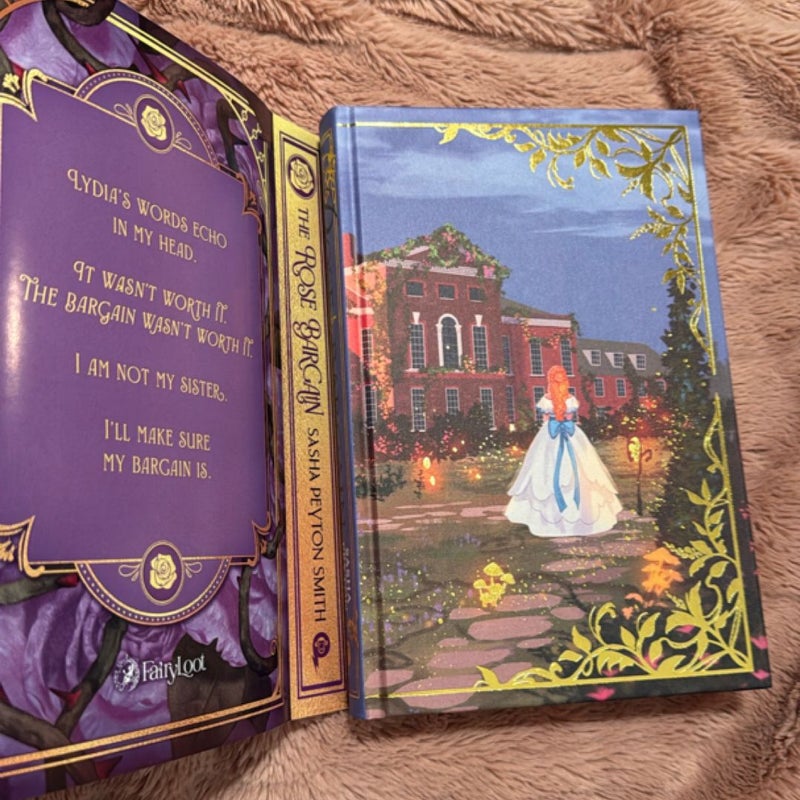 The Rose Bargain (FairyLoot signed edition, sprayed edges)