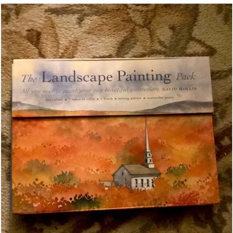 Landscape Painting pack book with kit