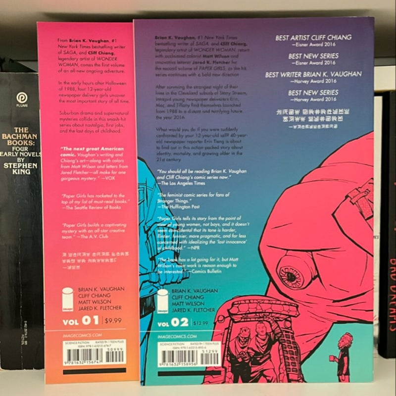 Paper Girls vol 1 & 2