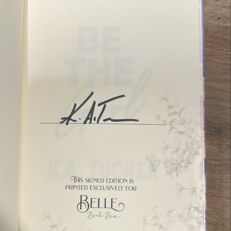 Be The Girl signed