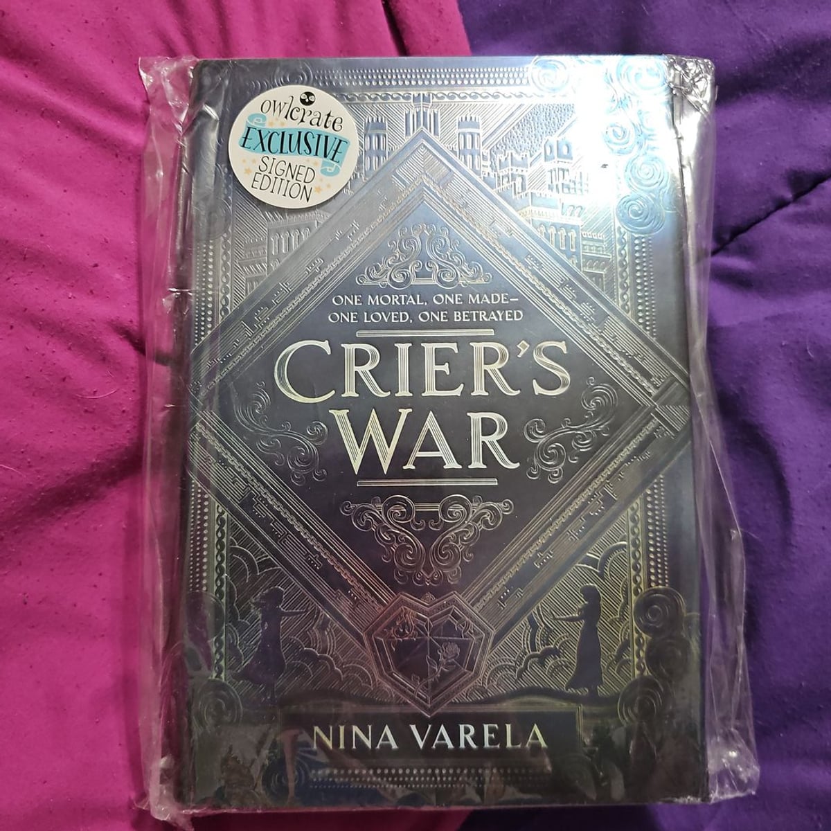 Crier's War SIGNED!! by Nina Varela, Hardcover Pangobooks