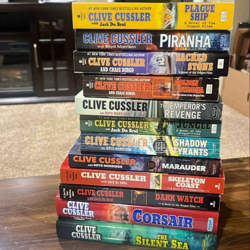 Clive Cussler - The Oregon Files (12 books)