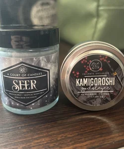 Owlcrate Candle Set Misc.