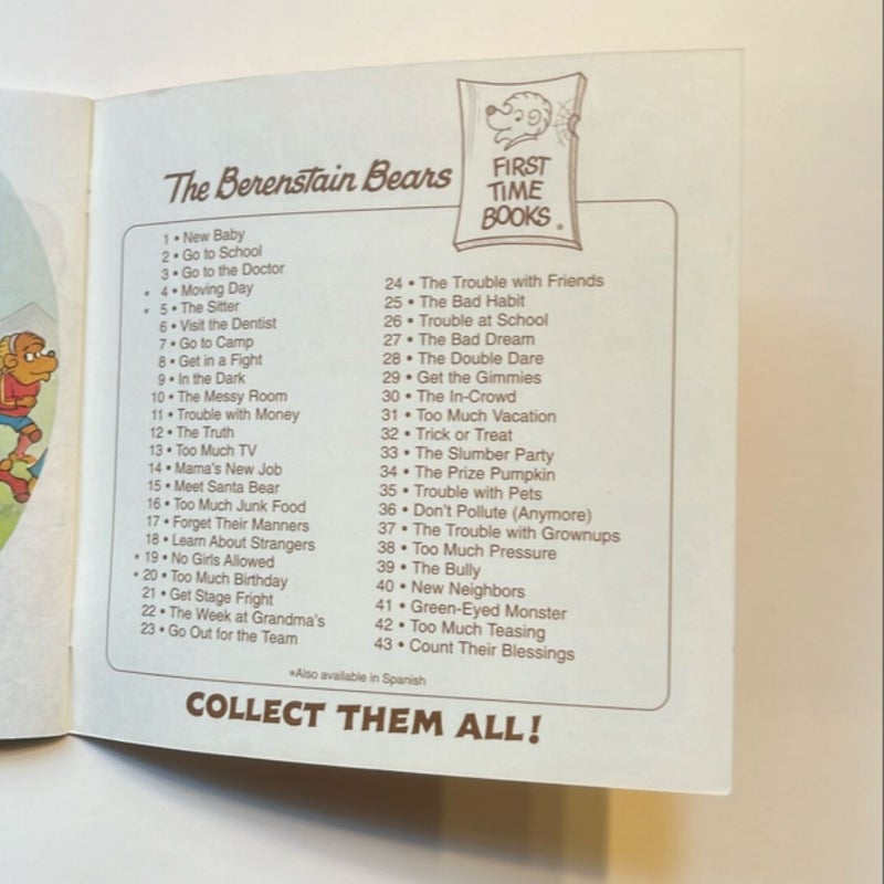 The Berenstain Bears and the Trouble at School