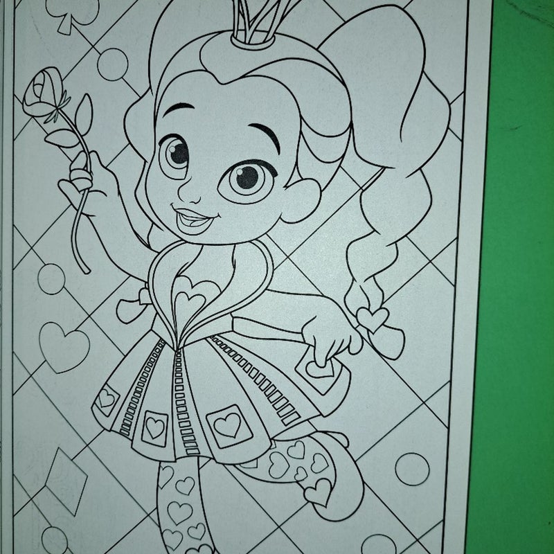 Alice in Wonderland Coloring Book