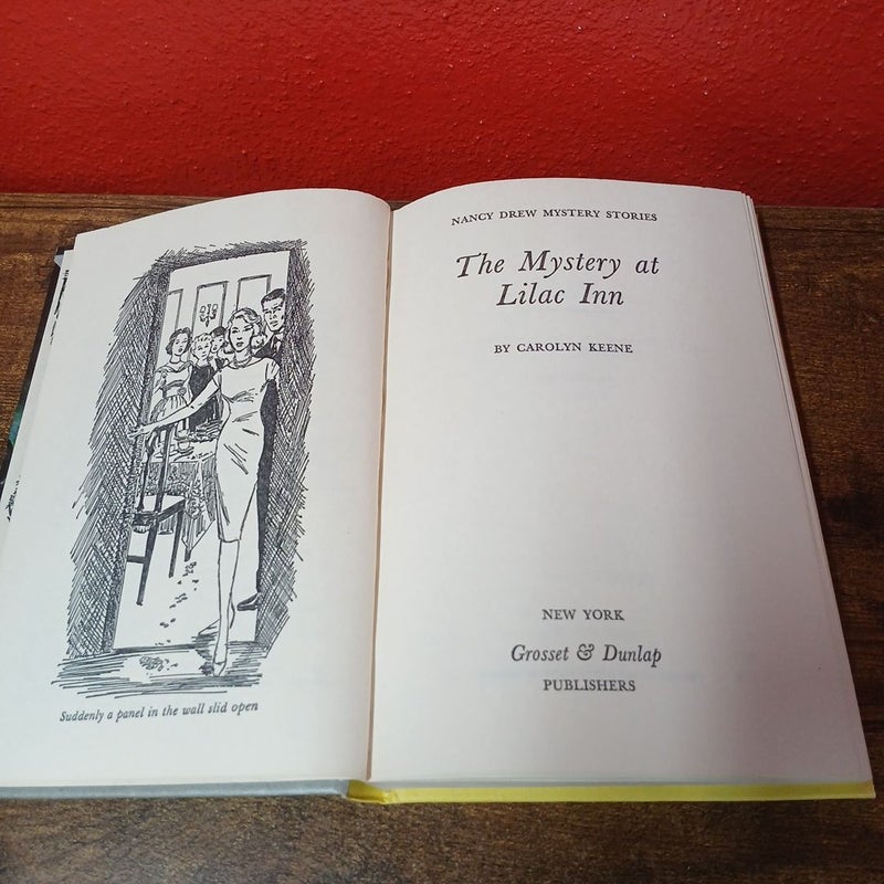 The Mystery at Lilac Inn - NANCY DREW Mystery Stories #4,  1961