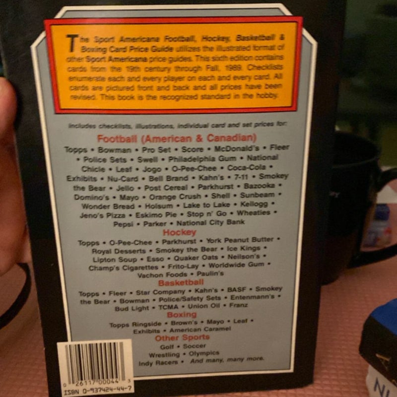 Football, Hockey, Basketball, and Boxing Card Price Guide #6