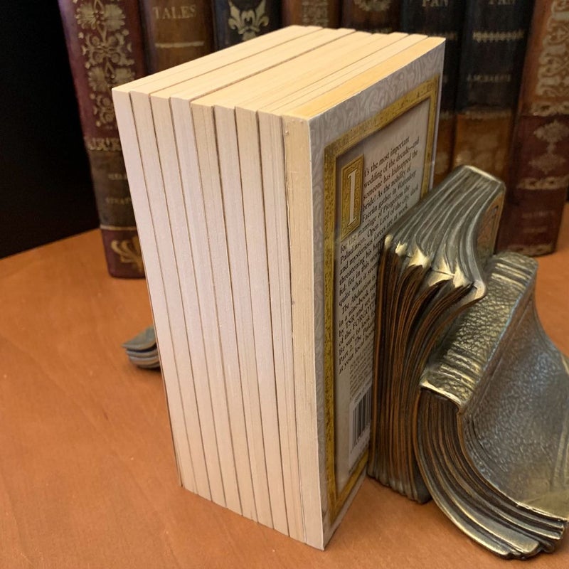 Complete Double Diamond Triangle Saga 1-9: The Abduction, The Paladins, The Mercanaries, Errand of Mercy, An Oppertunity for Profit, Conspiracy, Uneasy Alliances, Easy Betrayals, The Diamond, All First Edition First Printing