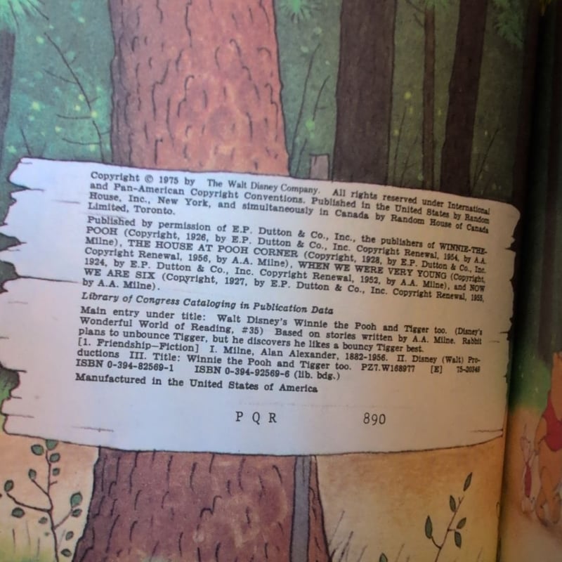 Winnie the Pooh and Tigger too (1975)