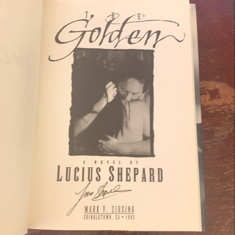 THE GOLDEN - SIGNED First Edition HC!