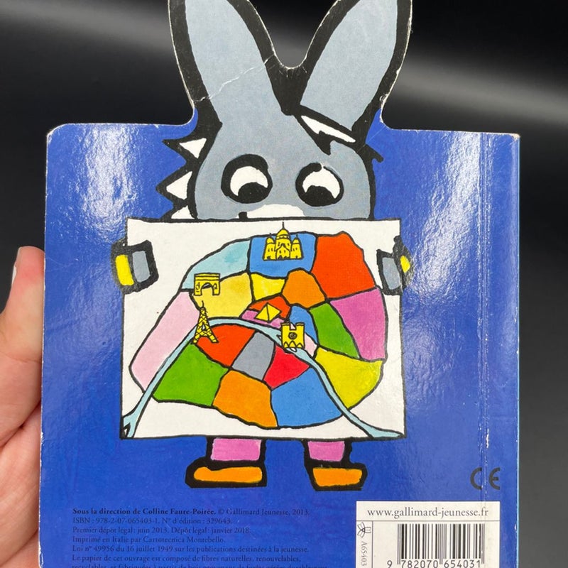 Trotro in Paris (English ) Children’s Board Book