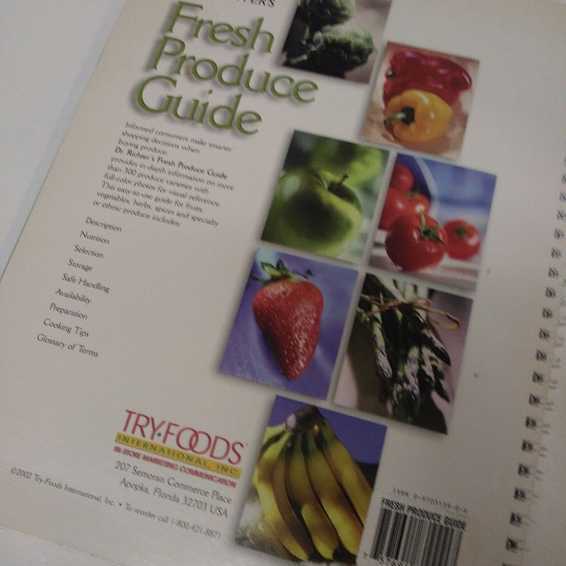 Dr. Richter's fresh produce guide: [more than 300 varieties from