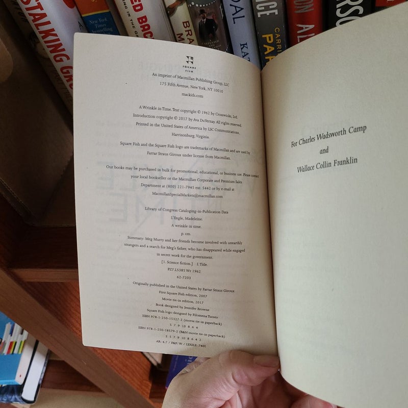 A Wrinkle in Time Movie Tie-In Edition