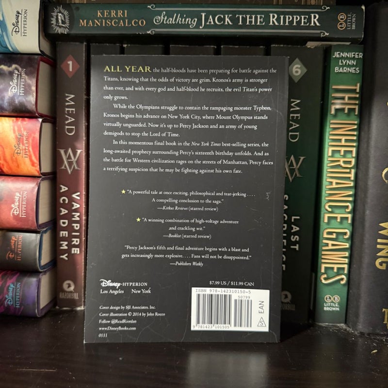 Percy Jackson and the Olympians 5 Book Paperback Boxed Set 