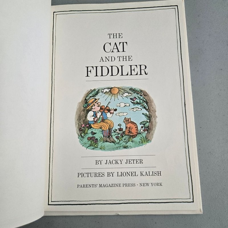 The Cat and the Fiddler by Jacky Jeter ; Lionel Kalish, Hardcover ...
