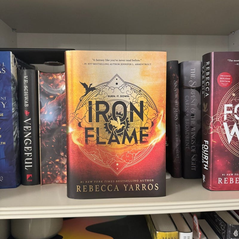 Book Review] Iron Flame by Rebecca Yarros – Books & Other Pursuits