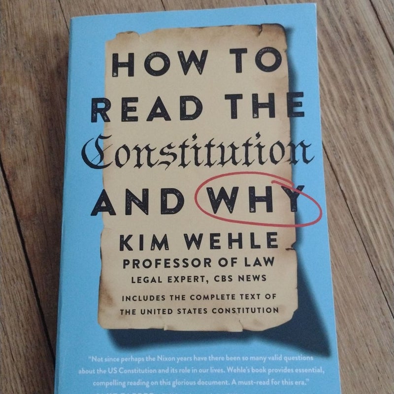 How to Read the Constitution--And Why