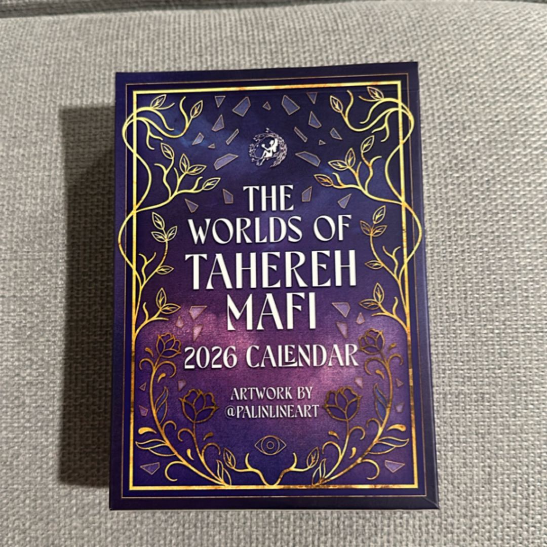 Fairyloot 2026 Calander- The Worlds Of Tahereh Mafi