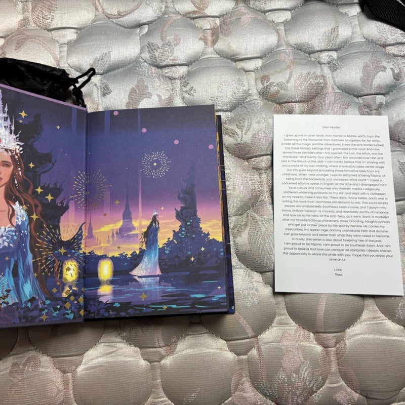 Fairyloot special edition of The Hurricane Wars by Thea Guanzon