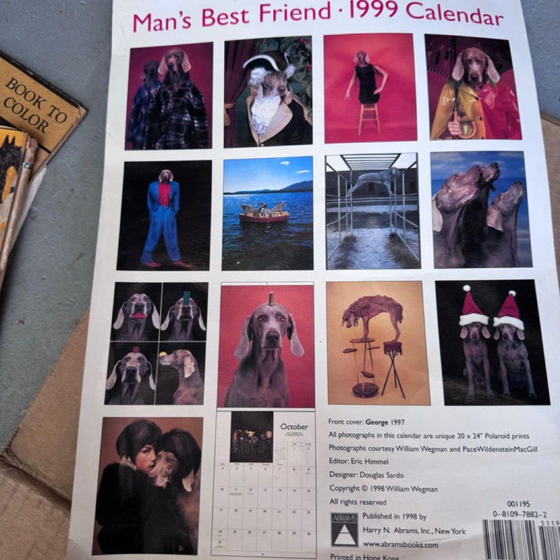 Man’s best Friend Calendar 