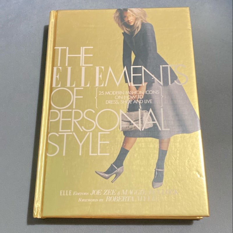 The Ellements of Personal Style