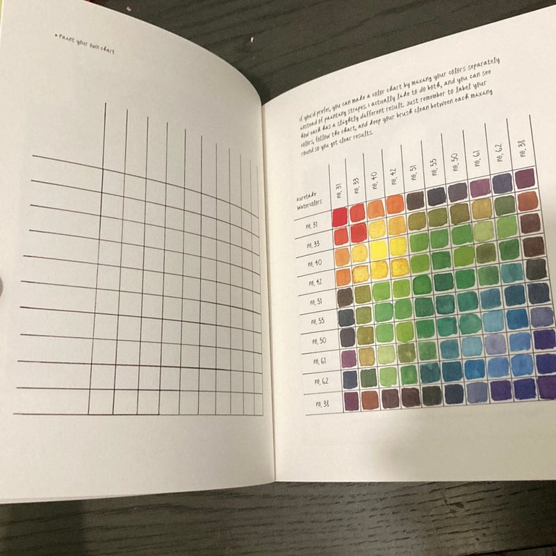 A Field Guide to Color : A Watercolor Workbook (Paperback) 