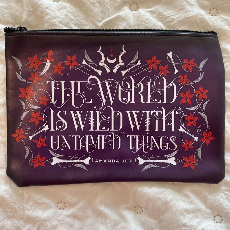 Fairyloot A River of Royal Blood zipper case