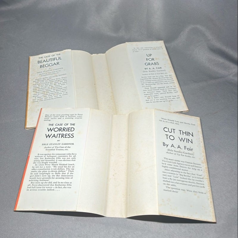 Set of 8 Perry Mason, Donald Lam and Bertha Cool Mysteries by Earl ...
