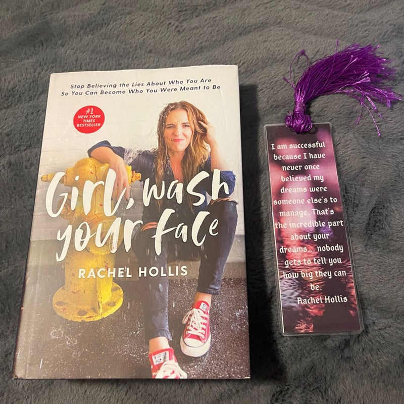 Girl, Wash Your Face & bookmark