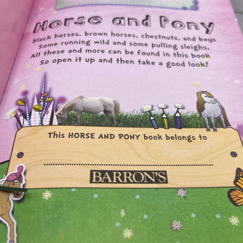Horse and Pony Pocket Activity Fun and Games