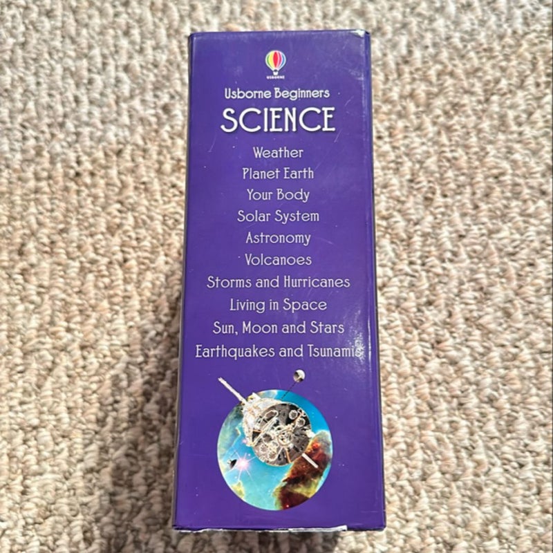 Usborne Beginners Science set (10 books)