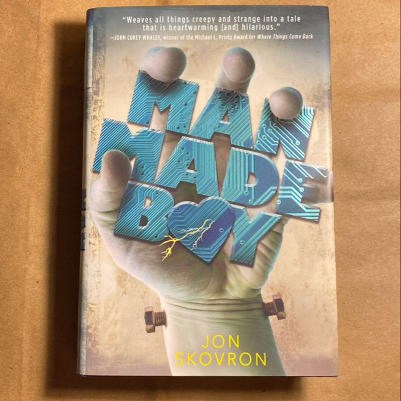 NEW Man Made Boy First Printing