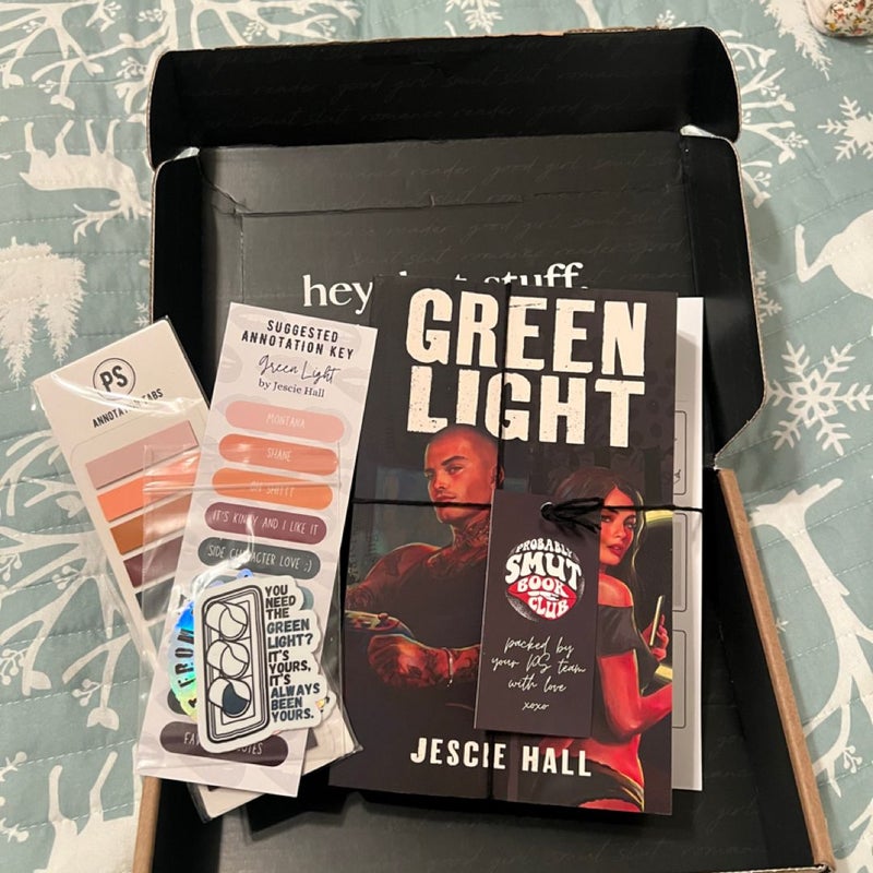 Probably Smut Box Green Light by Jescie Hall