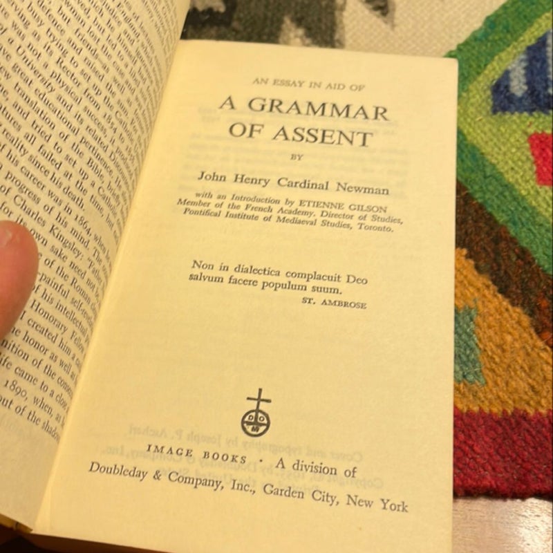 Grammar of Assent (1955)