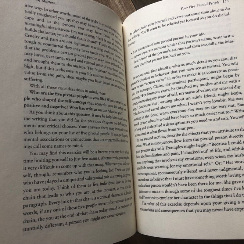 Self Matters - Dr. Phil McGraw - Self-Help/Personal Growth Book