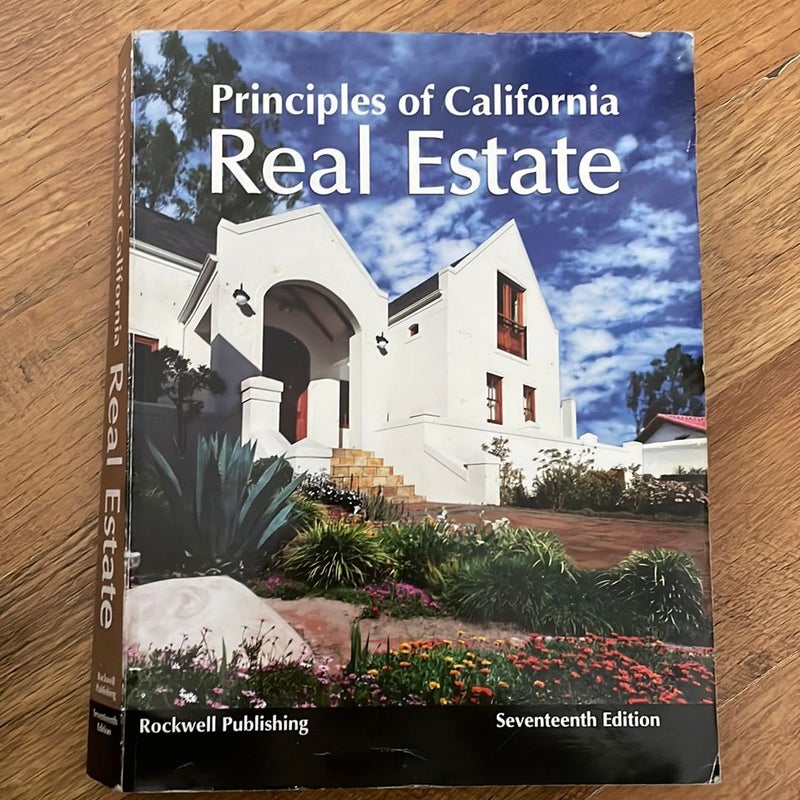 Principles of California Real Estate