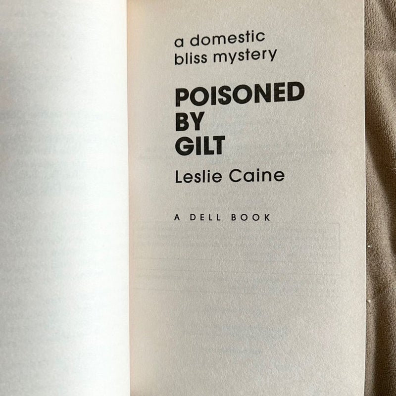 Poisoned by Gilt 2823