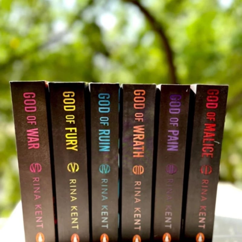 Rina Kent 6 Book Set | Legacy of Gods Series Paperback | English by ...