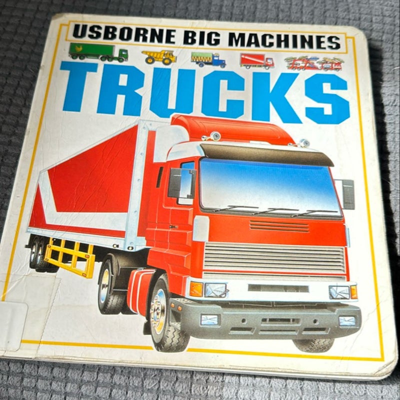 Usborne Big Machines: Trucks