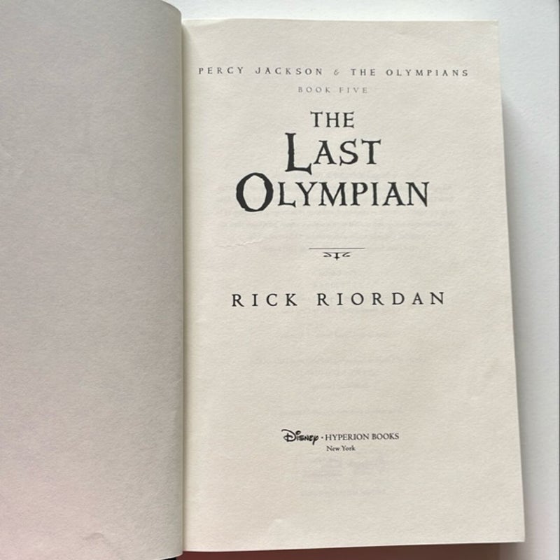 The Last Olympian