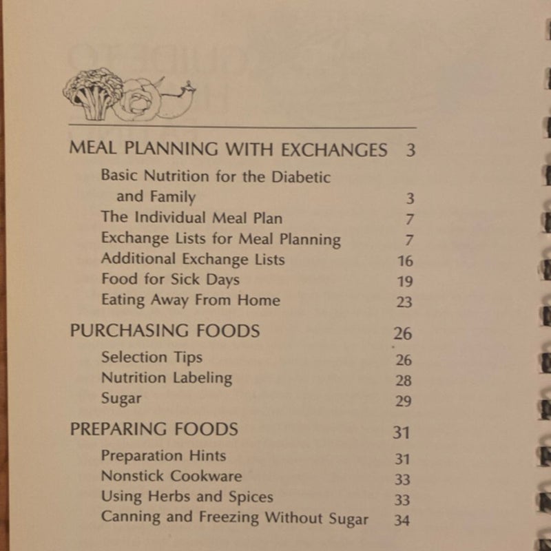 Cookbook for Diabetics and Their Families