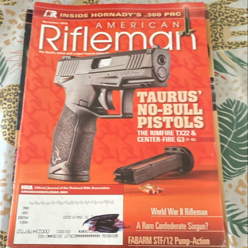 May 2018-May 2023 10 Rifleman Magazine Issues