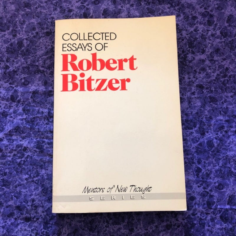 (Signed) Collected Essays of Robert Bitzer