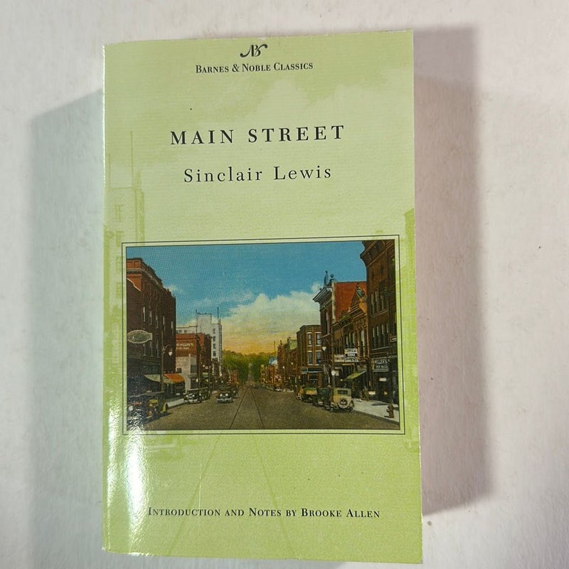 Classic: “Main Street” by Sinclair Lewis”