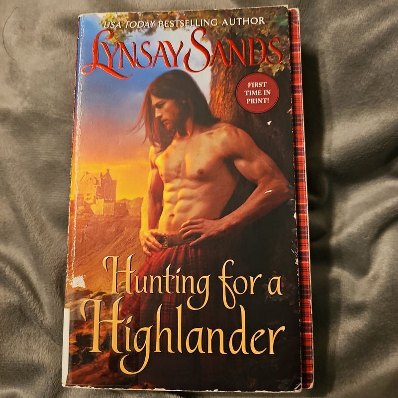 Hunting for a Highlander (former library book)