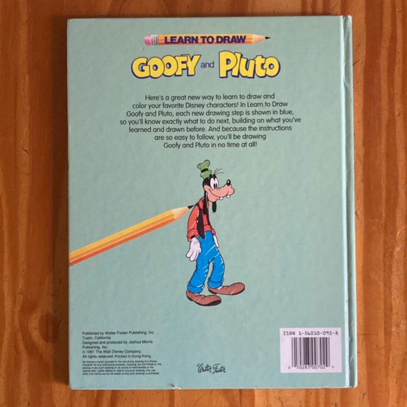 Learn to Draw Goofy and Pluto