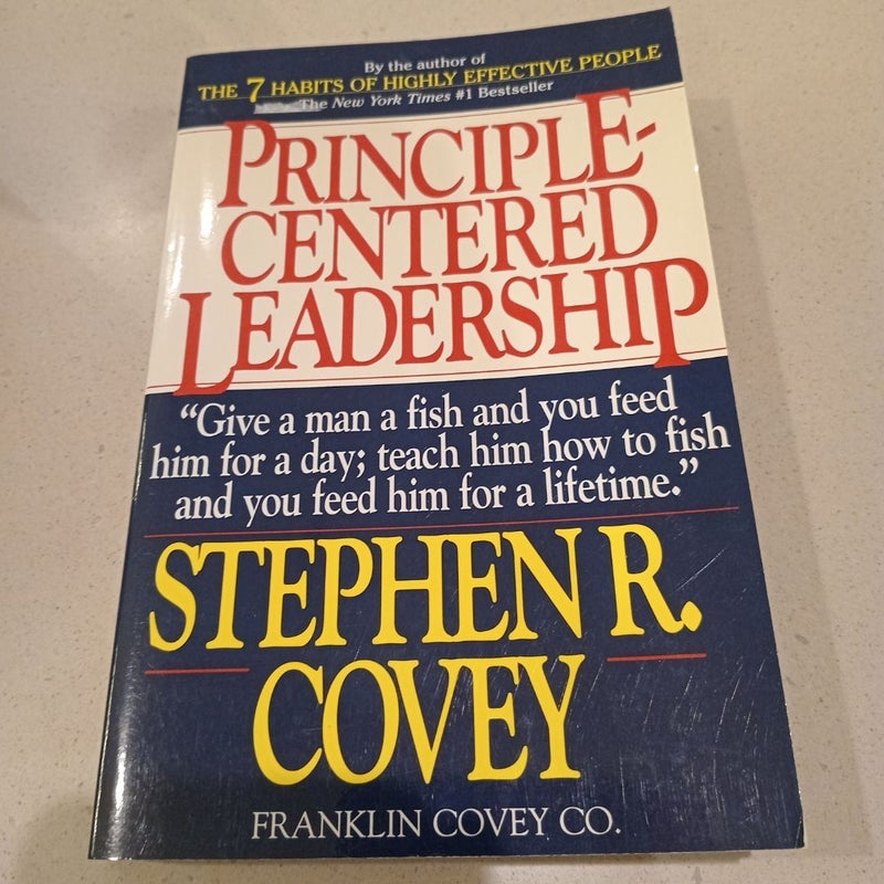 Principle Centered Leadership