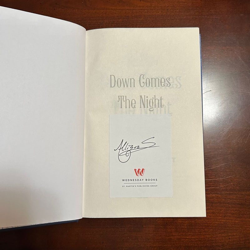 Down Comes the Night (SIGNED)